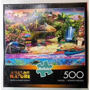 Amazing Nature Tropical Island Holiday 500-Piece Puzzle-Age 14+ - New & Sealed v